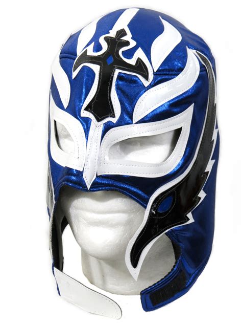 Rey Mysterio Lucha Libre Mask Royal Blue .